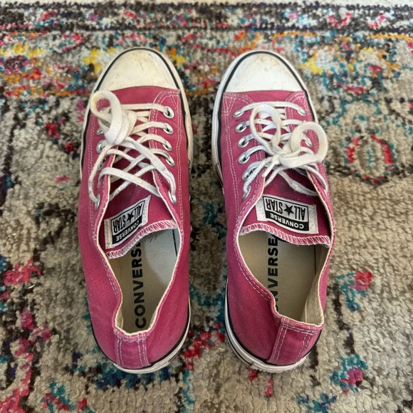 Converse Pink Platform Sneakers - Picture 6 of 8